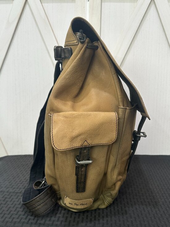 Free People We The Free Trailblazer Leather Backpack main image 9